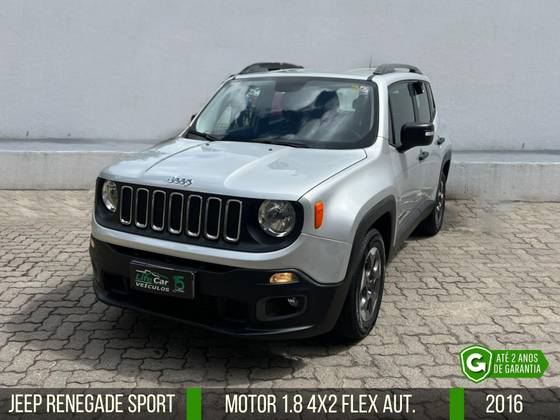 JEEP RENEGADE 1.8 16V FLEX SPORT 4P AUTOMÁTICO